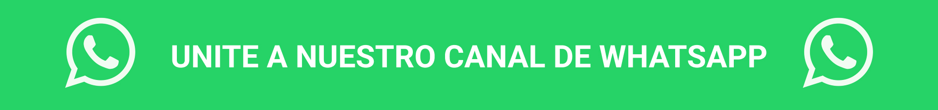 Unite al canal de WhatsApp