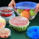 SET DE TAPAS DE SILICONA ELÁSTICAS – 6 TAMAÑOS