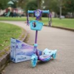 MONOPATIN DE FROZEN CON CANASTO Y LUCES - Imagen 2