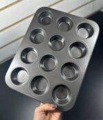 MOLDE ANTIADHERENTE PARA CUPCAKES/MUFFINS X12 - Imagen 2