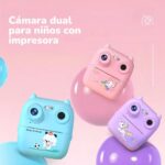 MINI CÁMARA INFANTIL CON IMPRESIÓN TÉRMICA