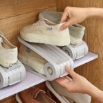 ORGANIZADOR PLASTICO PLEGABLE PARA ZAPATILLAS