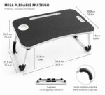 MESA SOPORTE ELEVADOR DE NOTEBOOK PARA CAMA/SILLON