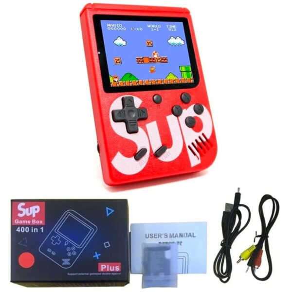 CONSOLA SUP DE 400 JUEGOS INALAMBRICA