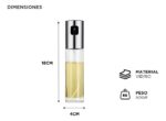 ROCIADOR DE ACEITE/VINAGRE DE VIDRIO DE 100ML - Imagen 2