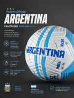 PELOTA DE FÚTBOL DE ARGENTINA KANTO CALIDAD ULTRA PREMIUM