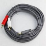CABLE 3.5 A 2 RCA MACHO DE 3M - Imagen 3