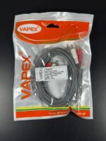CABLE A/V 2RCA MACHO A 2RCA MACHO DE 5M