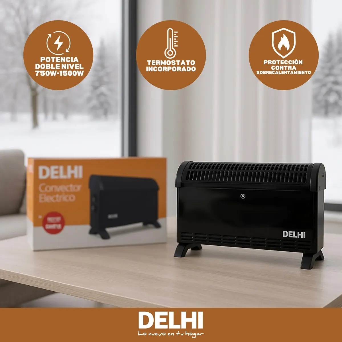 WhatsApp Image 2026-06-25 at 13.58.39 CONVECTOR ELÉCTRICO DELHI 1500W - Imagen 1
