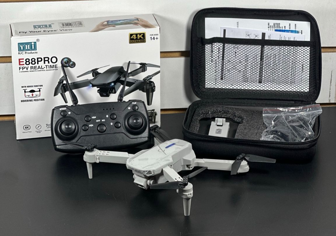 WhatsApp Image 2026-06-25 at 4.19.38 PM DRON E88 PRO 4K – PLEGABLE - Imagen 1