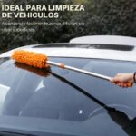 PLUMERO DE MICROFIBRA EXTENSIBLE NARANJA O VERDE - Imagen 3