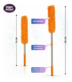 PLUMERO DE MICROFIBRA EXTENSIBLE NARANJA O VERDE - Imagen 2