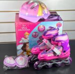 ROLLERS DE PRINCESAS 3 EN 1 CON PROTECCIÓN
