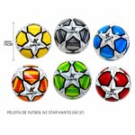 PELOTA KANTO 2" DE 15CM CON ESTRELLAS DE COLORES - Imagen 2