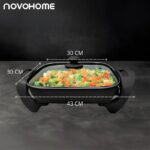 OLLA/SARTÉN ELÉCTRICA NOVOHOME DE 4.2L - Imagen 2