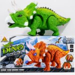 DINOSAURIO QUE CAMINA GRUÑE Y TIENE LUCES 50402
