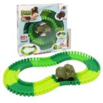 AUTITO DINOSAURIO A PILAS CON PISTA 53762