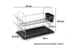 ESCURRIDOR DE PLATOS DOBLE 142441 - Imagen 2