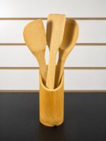 SET DE UTENSILLOS DE BAMBOO KT7380