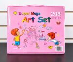 SUPER MEGA SET DE ARTE DE 208 PIEZAS