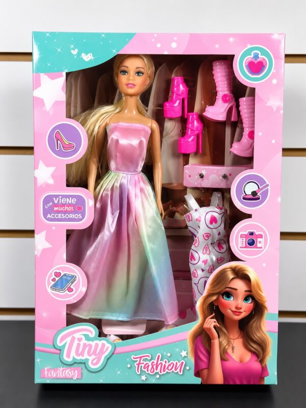 MUÑECA TINY FASHION FANTASI 53397