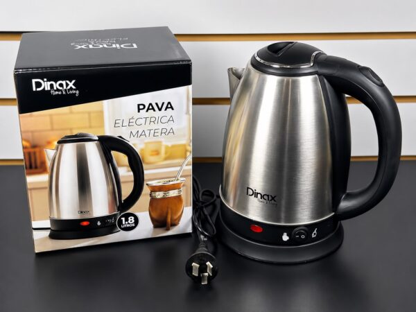 PAVA/JARRA ELÉCTRICA CON CORTE EN MATE DINAX DX-1518