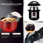 OLLA A PRESIÓN MULTIFUNCIÓN NOVOHOME - 5L - Imagen 2