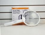 PALETA RAQUETA MATA INSECTOS PLEGABLE 2 EN 1 RECARGABLE USB AV5657