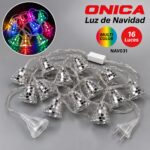 LUZ DE NAVIDAD CAMPANITA RGB 16 LUCES NAV031