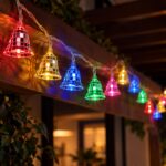 LUZ DE NAVIDAD CAMPANITA RGB 16 LUCES NAV031 - Imagen 2