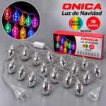 LUZ DE NAVIDAD ÓVALO RGB 16 LUCES NAV030