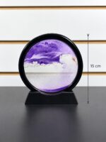RELOJ DE ARENA 3D REDONDO 15cm BZ-012
